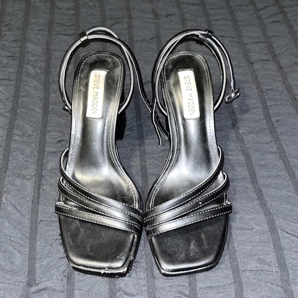 Steve Madden black high heels (worn a few times)
